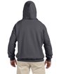 Gildan Adult DryBlend® Adult 9 oz., 50/50 Hooded Sweatshirt charcoal ModelBack