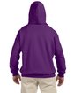 Gildan Adult DryBlend® Adult 9 oz., 50/50 Hooded Sweatshirt PURPLE ModelBack