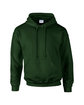 Gildan Adult DryBlend® Adult 9 oz., 50/50 Hooded Sweatshirt forest green OFFront