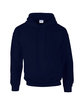 Gildan Adult DryBlend® Adult 9 oz., 50/50 Hooded Sweatshirt navy OFFront
