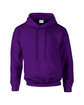 Gildan Adult DryBlend® Adult 9 oz., 50/50 Hooded Sweatshirt PURPLE OFFront