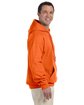 Gildan Adult DryBlend® Adult 9 oz., 50/50 Hooded Sweatshirt ORANGE ModelSide