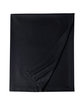 Gildan DryBlend® Fleece Stadium Blanket BLACK OFFront