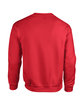 Gildan Adult Heavy Blend™ Adult 8 oz., 50/50 Fleece Crew red OFBack