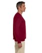 Gildan Adult Heavy Blend™ 50/50 Fleece Crew ANTIQ CHERRY RED ModelSide