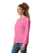Gildan Adult Heavy Blend™ Adult 8 oz., 50/50 Fleece Crew safety pink ModelSide