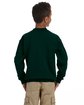 Gildan Youth Heavy Blend™ 8 oz., 50/50 Fleece Crew forest green ModelBack