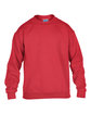 Gildan Youth Heavy Blend™ 8 oz., 50/50 Fleece Crew red OFFront