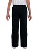 Gildan Youth Heavy Blend™ 50/50 Open-Bottom Sweatpants BLACK ModelBack