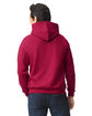 Gildan Adult Heavy Blend™ 50/50 Hooded Sweatshirt ANTIQ CHERRY RED ModelBack