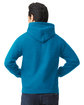 Gildan Adult Heavy Blend™ 50/50 Hooded Sweatshirt ANTIQUE SAPPHIRE ModelBack