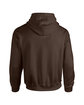 Gildan Adult Heavy Blend™ 50/50 Hooded Sweatshirt DARK CHOCOLATE FlatBack