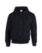 Gildan Adult Heavy Blend™ 50/50 Hooded Sweatshirt BLACK FlatFront