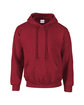 Gildan Adult Heavy Blend™ 50/50 Hooded Sweatshirt ANTIQ CHERRY RED FlatFront