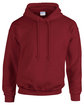 Gildan Adult Heavy Blend™ 8 oz., 50/50 Hooded Sweatshirt garnet OFFront