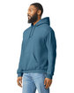 Gildan Adult Heavy Blend™ 50/50 Hooded Sweatshirt INDIGO BLUE ModelSide
