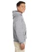 Gildan Adult Heavy Blend™ 50/50 Hooded Sweatshirt SPORT GREY ModelSide