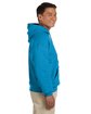 Gildan Adult Heavy Blend™ 50/50 Hooded Sweatshirt SAPPHIRE ModelSide