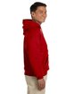 Gildan Adult Heavy Blend™ 50/50 Hooded Sweatshirt RED ModelSide