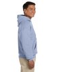 Gildan Adult Heavy Blend™ 50/50 Hooded Sweatshirt LIGHT BLUE ModelSide