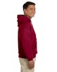 Gildan Adult Heavy Blend™ 8 oz., 50/50 Hooded Sweatshirt cardinal red ModelSide