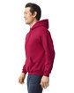 Gildan Adult Heavy Blend™ 50/50 Hooded Sweatshirt ANTIQ CHERRY RED ModelSide
