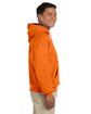 Gildan Adult Heavy Blend™ 50/50 Hooded Sweatshirt S ORANGE ModelSide