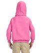 Gildan Youth Heavy Blend™ 8 oz., 50/50 Hooded Sweatshirt AZALEA ModelBack
