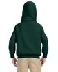 Gildan Youth Heavy Blend™ 8 oz., 50/50 Hooded Sweatshirt forest green ModelBack
