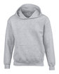 Gildan Youth Heavy Blend™ 8 oz., 50/50 Hooded Sweatshirt sport grey FlatFront