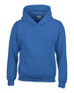 Gildan Youth Heavy Blend™ 8 oz., 50/50 Hooded Sweatshirt royal FlatFront