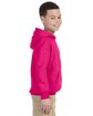 Gildan Youth Heavy Blend™ 8 oz., 50/50 Hooded Sweatshirt heliconia ModelSide