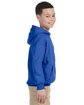 Gildan Youth Heavy Blend™ 8 oz., 50/50 Hooded Sweatshirt royal ModelSide
