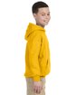 Gildan Youth Heavy Blend™ 8 oz., 50/50 Hooded Sweatshirt gold ModelSide
