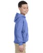 Gildan Youth Heavy Blend™ 8 oz., 50/50 Hooded Sweatshirt VIOLET ModelSide