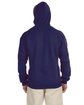 Gildan Adult Heavy Blend™ Adult 8 oz., 50/50 Contrast Hooded Sweatshirt NAVY/ GOLD ModelBack