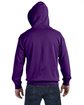 Gildan Adult Heavy Blend™ Full-Zip Hooded Sweatshirt purple ModelBack