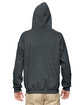 Gildan Adult Heavy Blend™ Full-Zip Hooded Sweatshirt dark heather ModelBack