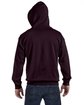 Gildan Adult Heavy Blend™ Full-Zip Hooded Sweatshirt dark chocolate ModelBack