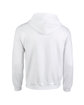 Gildan Adult Heavy Blend™ 8 oz., 50/50 Full-Zip Hooded Sweatshirt WHITE FlatBack
