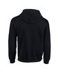 Gildan Adult Heavy Blend™ Full-Zip Hooded Sweatshirt black FlatBack