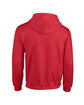 Gildan Adult Heavy Blend™ Full-Zip Hooded Sweatshirt red FlatBack