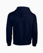Gildan Adult Heavy Blend™ 8 oz., 50/50 Full-Zip Hooded Sweatshirt navy FlatBack