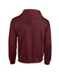 Gildan Adult Heavy Blend™ Full-Zip Hooded Sweatshirt maroon FlatBack