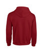 Gildan Adult Heavy Blend™ Full-Zip Hooded Sweatshirt cardinal red FlatBack