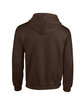 Gildan Adult Heavy Blend™ 8 oz., 50/50 Full-Zip Hooded Sweatshirt dark chocolate FlatBack