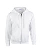 Gildan Adult Heavy Blend™ 8 oz., 50/50 Full-Zip Hooded Sweatshirt white OFFront