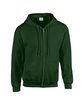 Gildan Adult Heavy Blend™ 8 oz., 50/50 Full-Zip Hooded Sweatshirt FOREST GREEN OFFront