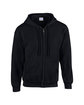Gildan Adult Heavy Blend™ Full-Zip Hooded Sweatshirt black OFFront