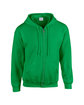 Gildan Adult Heavy Blend™ 8 oz., 50/50 Full-Zip Hooded Sweatshirt irish green OFFront